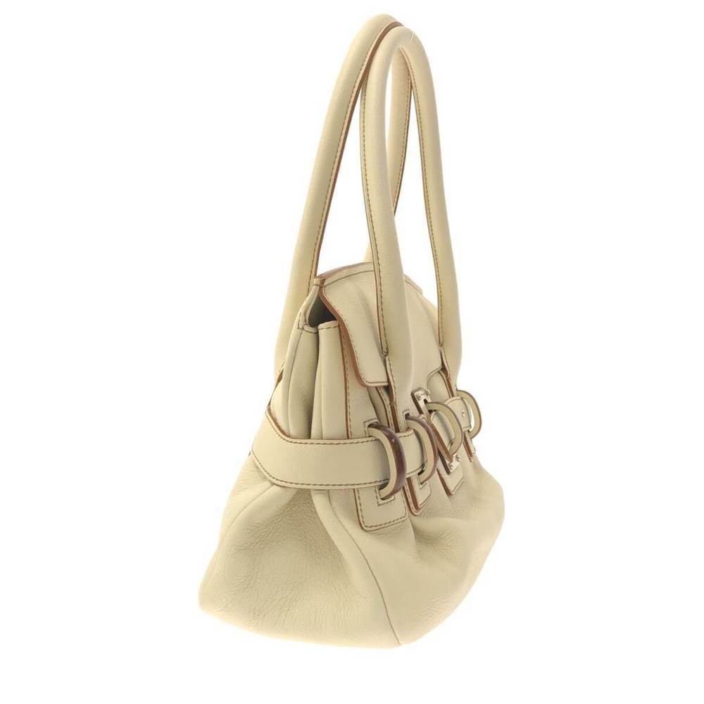 Salvatore Ferragamo Handbag Ivory Leather